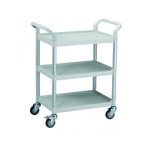 Plastic pedestal table - 3 trays - 61.5 x 45 cm - With handles - My Podologie