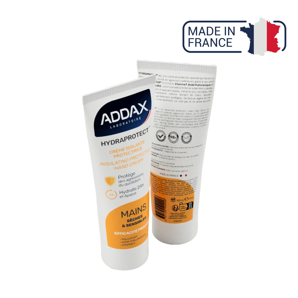 HYDRAPROTECT® - Crema de manos protectora y aislante - 100 ml - Laboratoire Addax Laboratoire Addax 