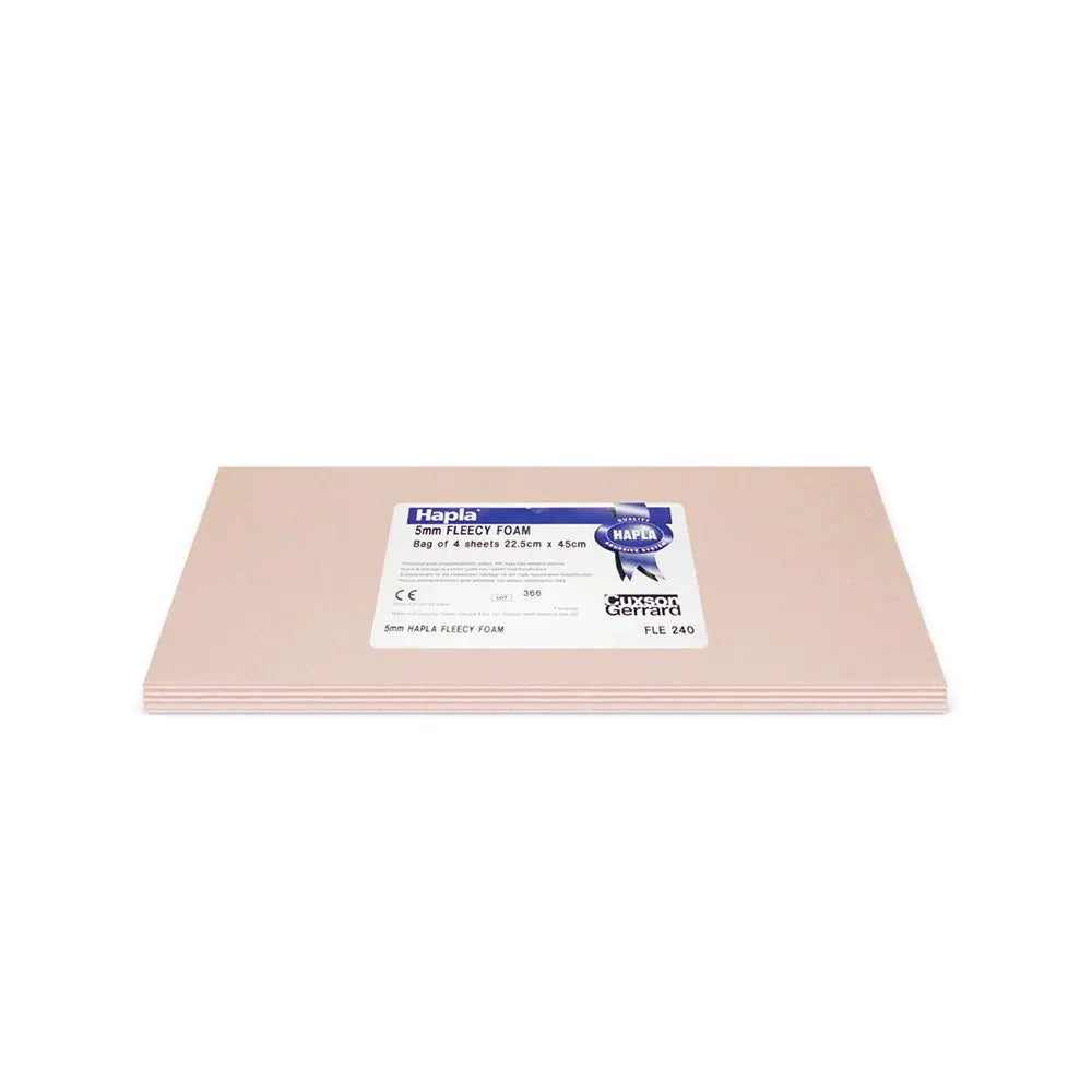 Hapla - Fleecy Foam - 5mm - 4 plates of adhesive bandage - Cuxson Gerrard - My Podologie