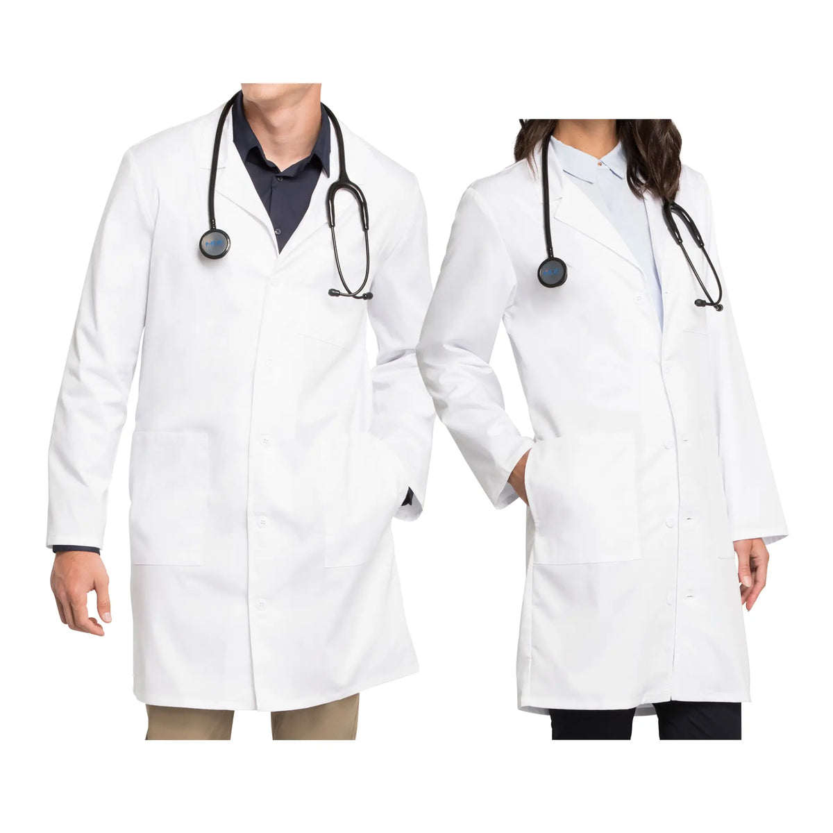 Hendaye - White medical coat - Unisex - 97 cm - Cherokee Cherokee Authentic Workwear 