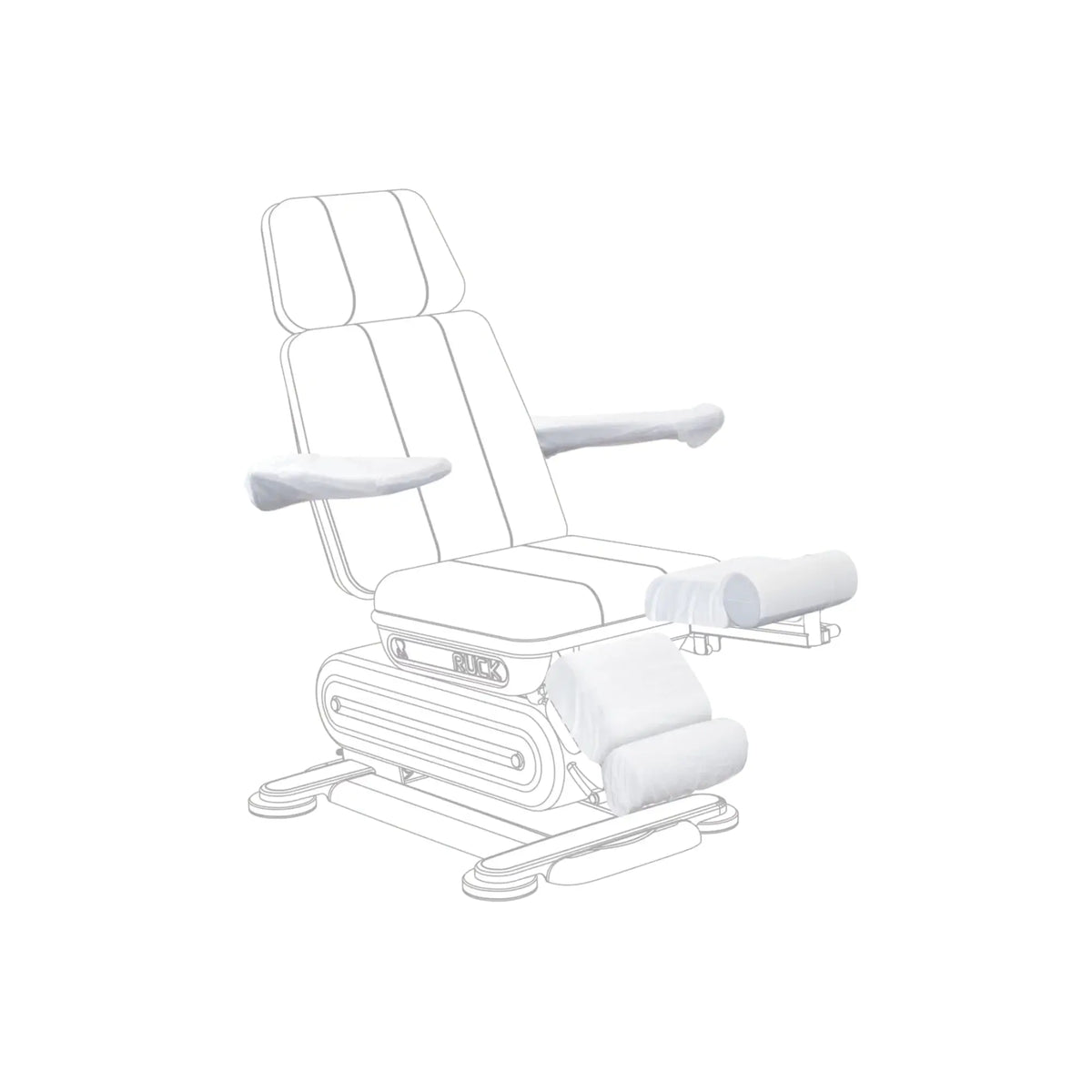 Disposable protective cover - For armrests - Stella 3s armchair - Ruck Ruck 