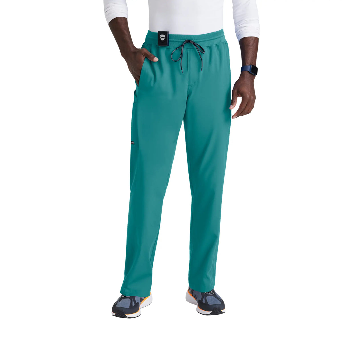 Hudson - Heavy Duty Medical Pants - Men - Grey’s Anatomy Stretch Grey’s Anatomy Caribbean Blue / XL