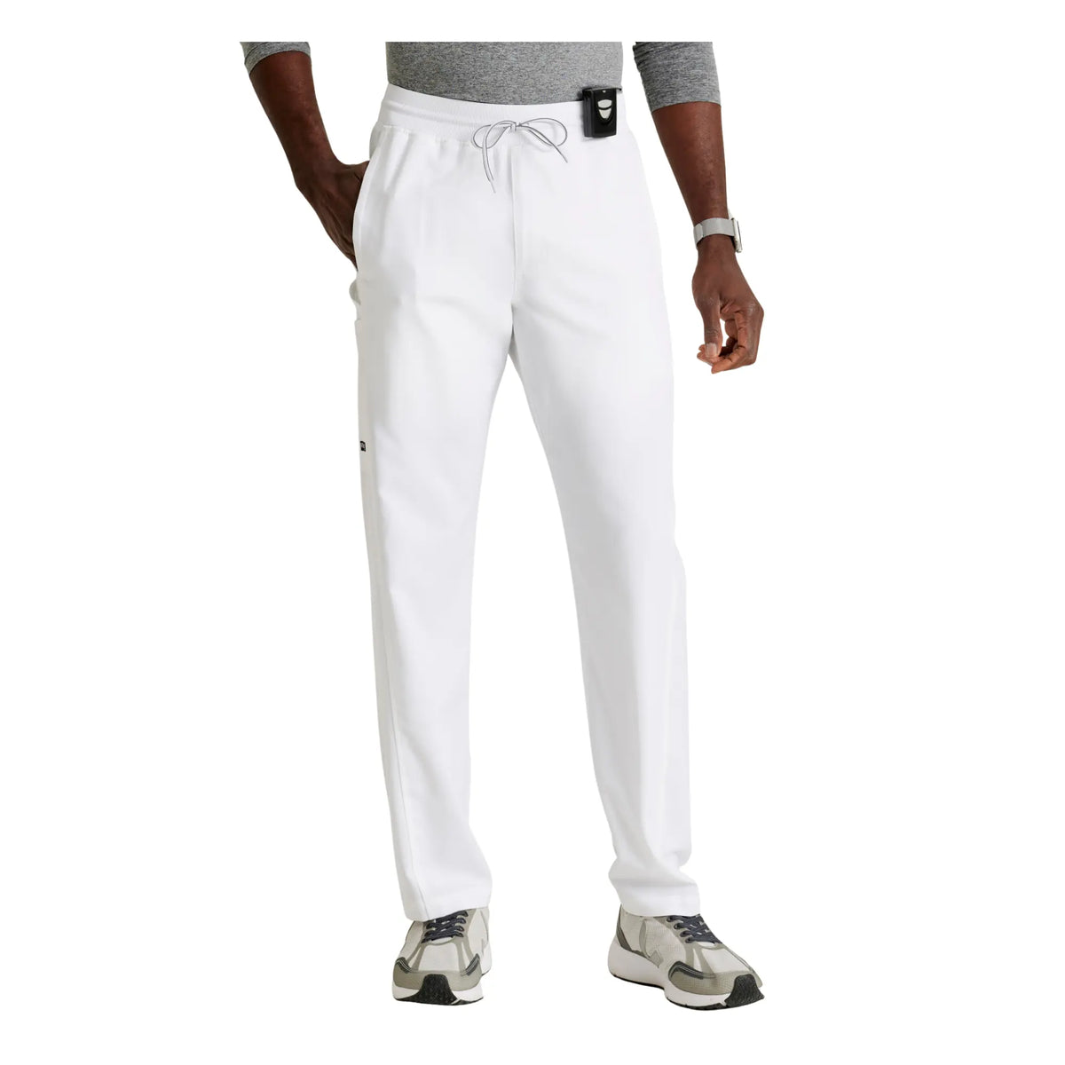 Hudson - Heavy Duty Medical Pants - Men - Grey’s Anatomy Stretch Grey’s Anatomy  White / XL