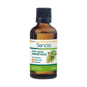 Aceite de almendras dulces 50 ml - Sencia - My Podologie