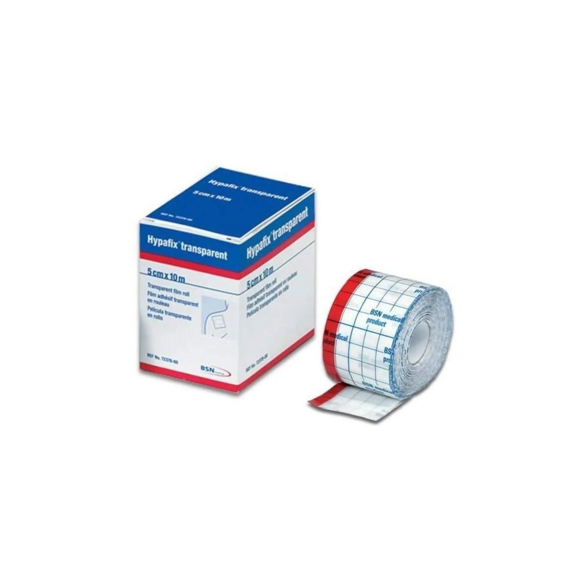 Hypafix Transparent - Self-adhesive non-woven fabric for dressing - 1 piece - BSN Médical - My Podologie