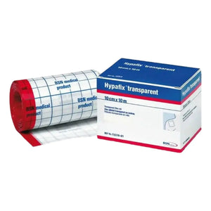 Hypafix Transparent - Self-adhesive non-woven fabric for dressing - 1 piece - BSN Médical - My Podologie