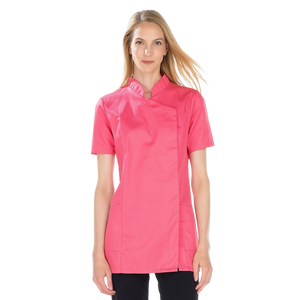 Inès - Blusa larga - Manga corta - Mujer - 105 cm 
