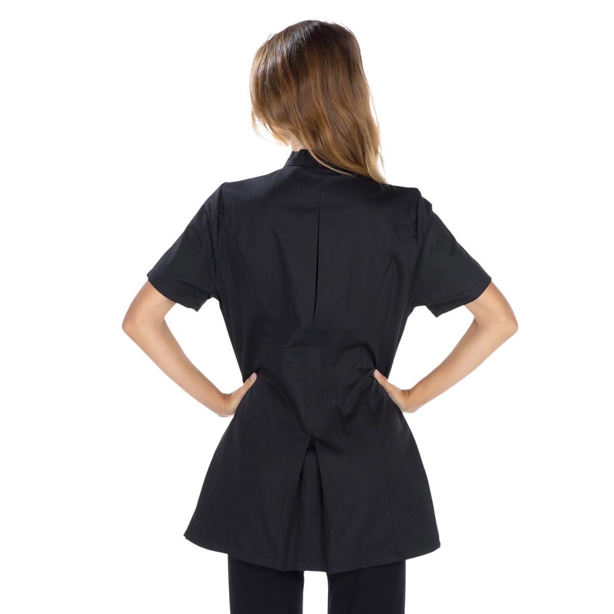 Inès - Blusa larga - Manga corta - Mujer - 105 cm 