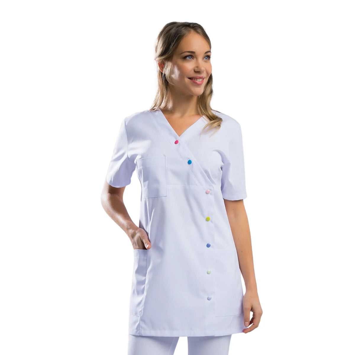 Jeanne - Tunic - Short sleeves - Women - 80 cm