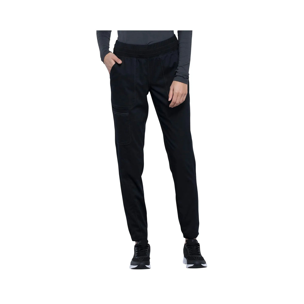 Josse - Medical Joggers - Women - Cherokee Cherokee Authentic Workwear - Black-3XL