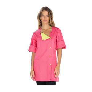 Julia - Tunic - MLT - Women - 80 cm My Blouse  Sergé-Fuchsia-Grany-T6-XXXL