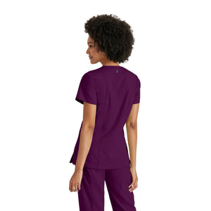 Kim - Crossover V-neck tunic - Women - Grey’s Anatomy Stretch Grey’s Anatomy 