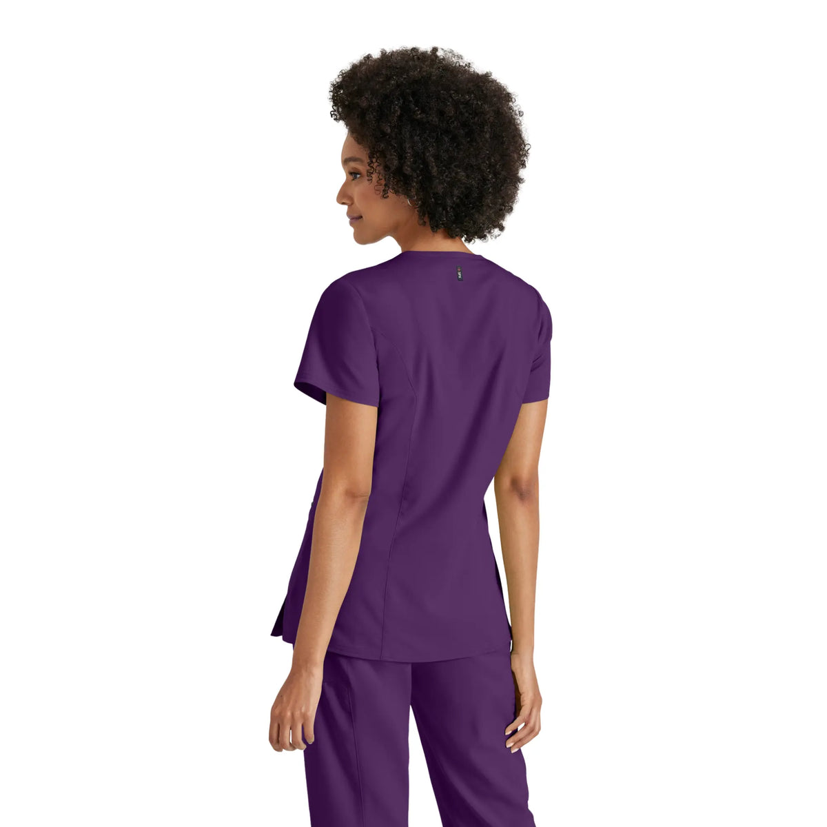 Kim - Crossover V-neck tunic - Women - Grey’s Anatomy Stretch Grey’s Anatomy 