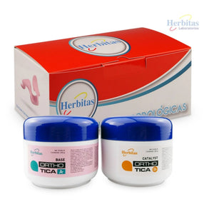 Two-component Silicone Kit - Polyaddition - Orthotica - A + B - Shore A 35-36 - Herbitas Herbitas