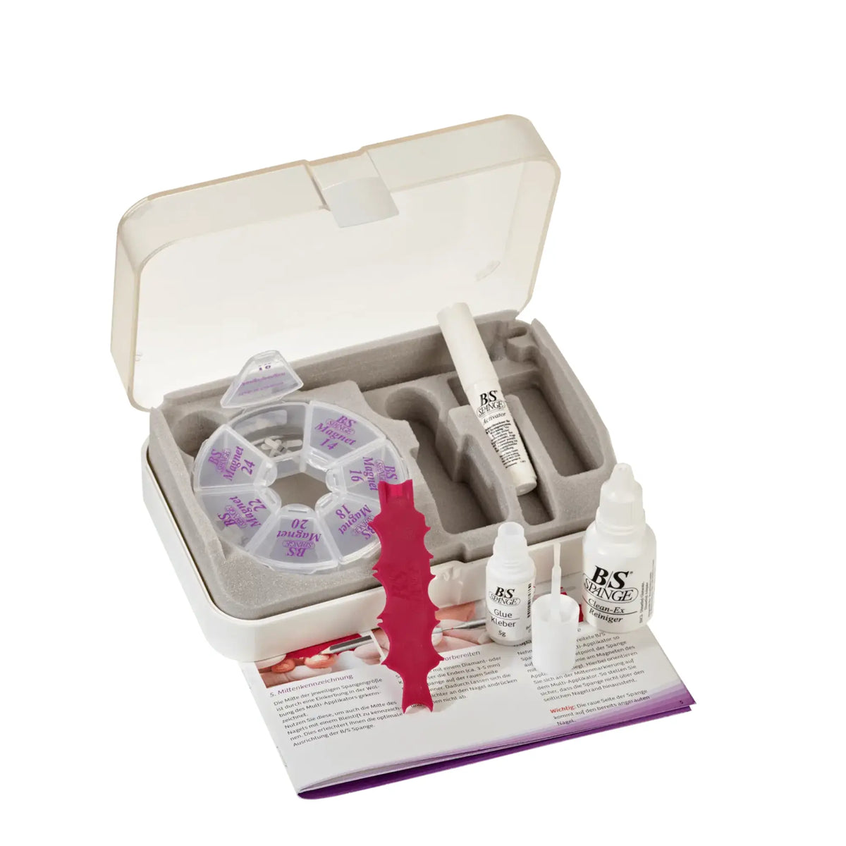 Magnetic Starter Kit with Multiple Applicator - B/S Magnet B/S Spange 