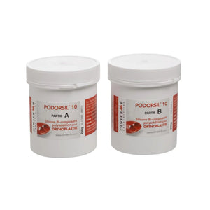 Silicone and catalyst orthoplasty kit - Shore 10 - A + B - Podorsil 10