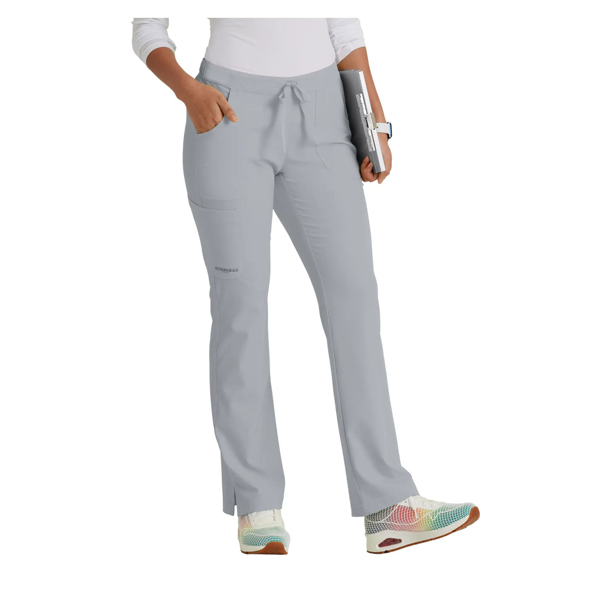 Kora - Pantalón médico cargo - Mujer - Skechers SKECHERS Gris claro / XL