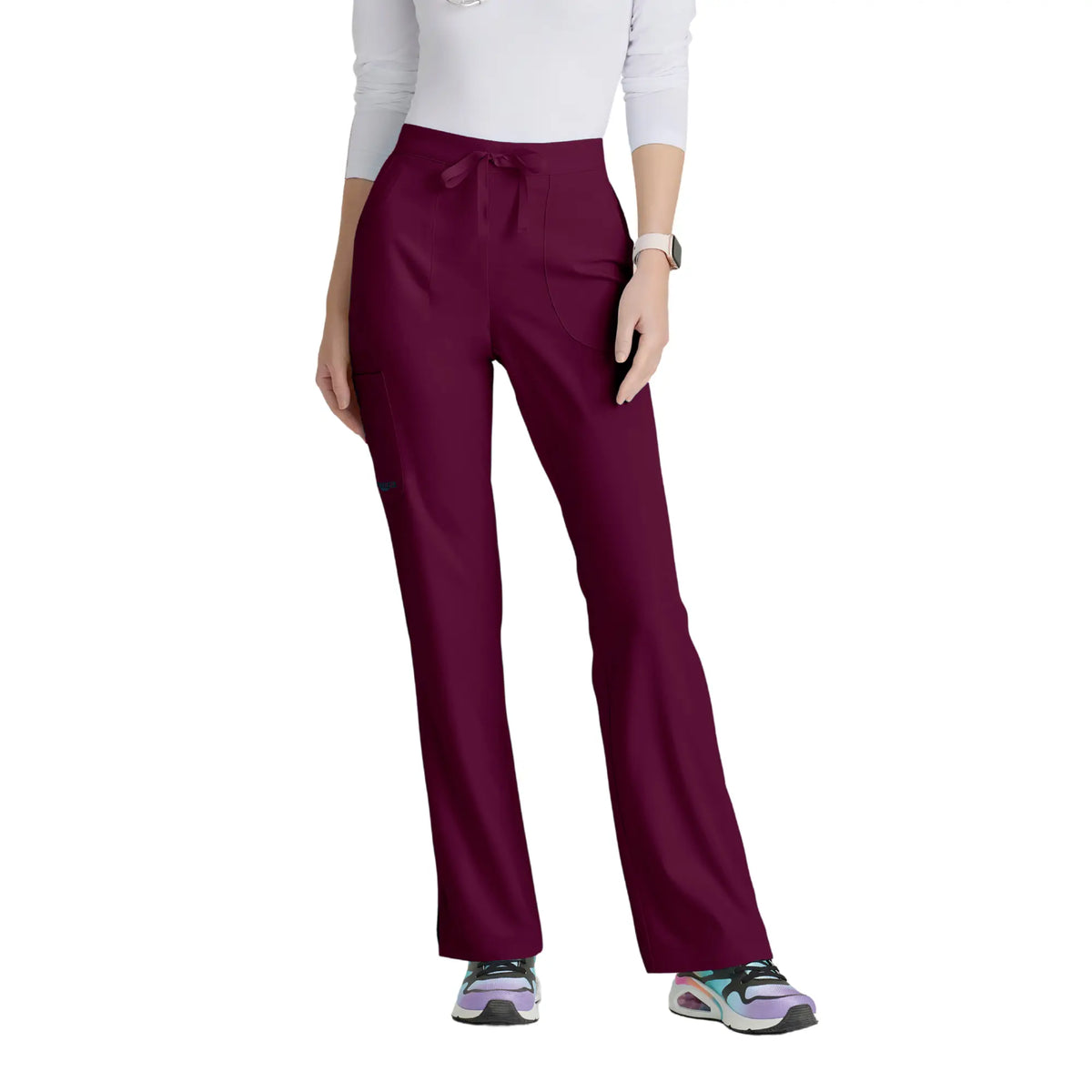 Kora - Pantalón médico cargo - Mujer - Skechers SKECHERS Burdeos / XL