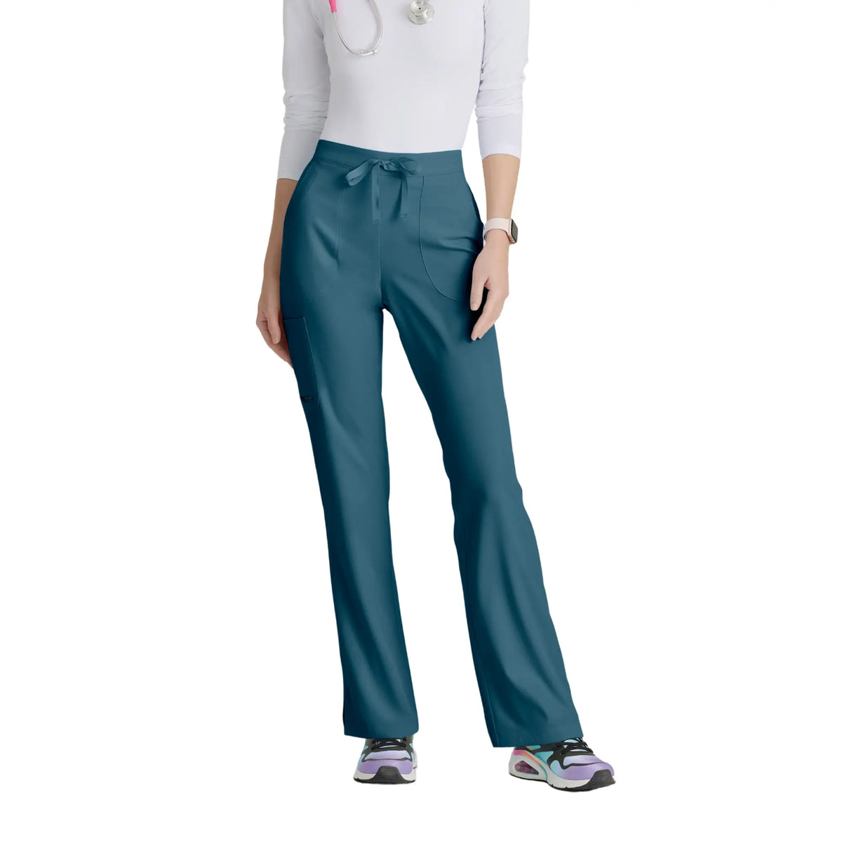 Kora - Pantalón médico cargo - Mujer - Skechers SKECHERS Bahamas Blue / XL