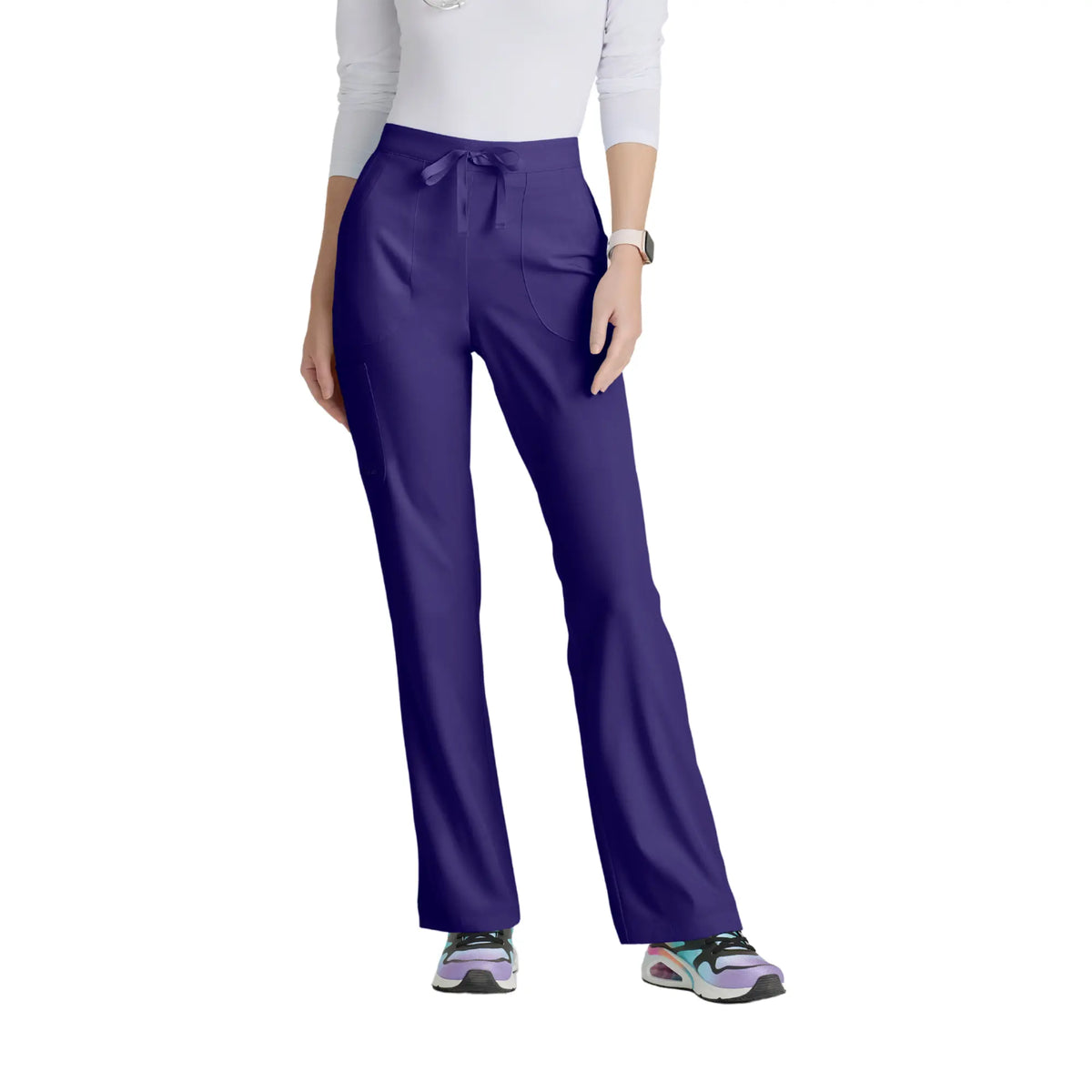 Kora - Pantalón médico cargo - Mujer - Skechers SKECHERS Grape / XL