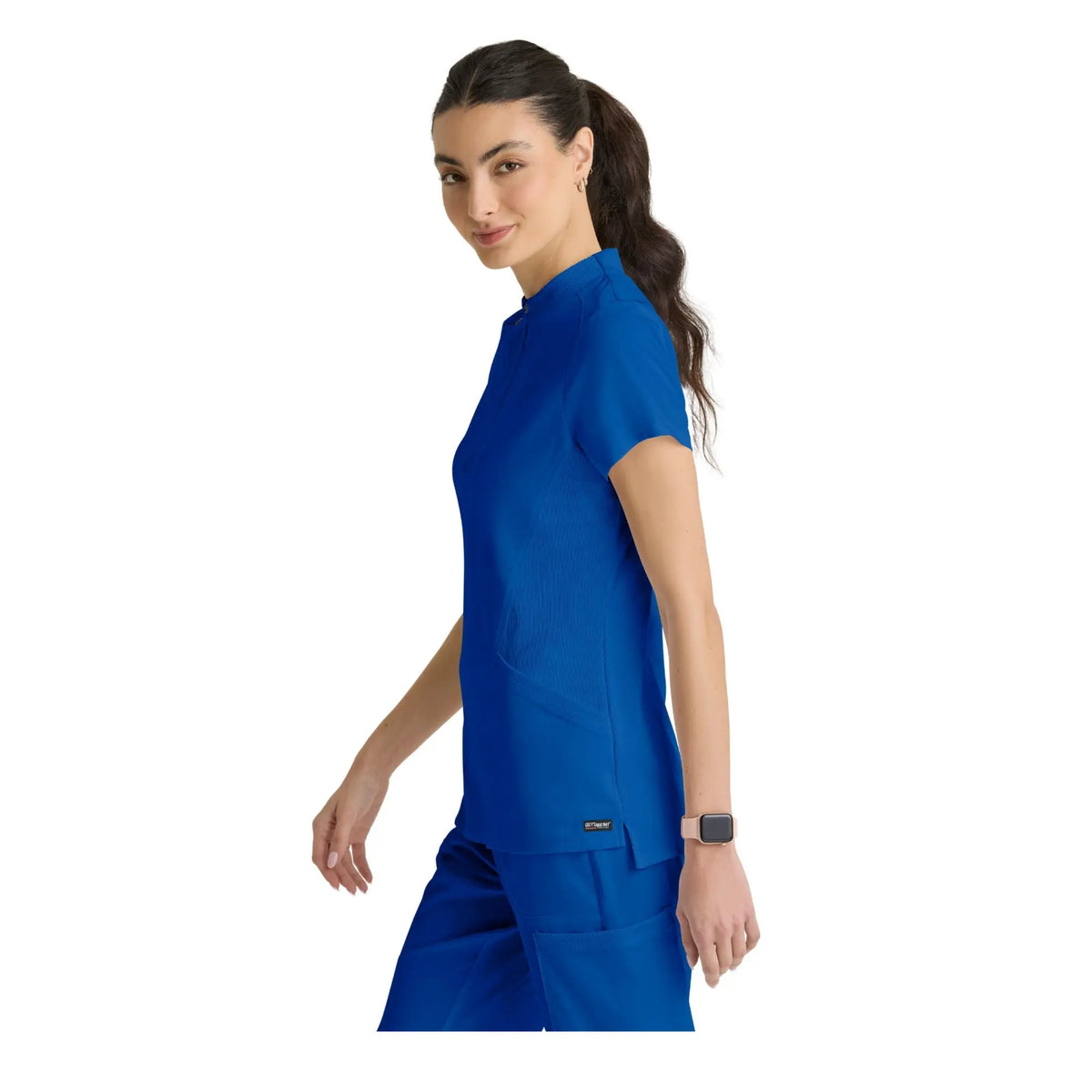 Kristi - High neck zipped tunic - Women - Grey’s Anatomy Stretch Grey’s Anatomy 