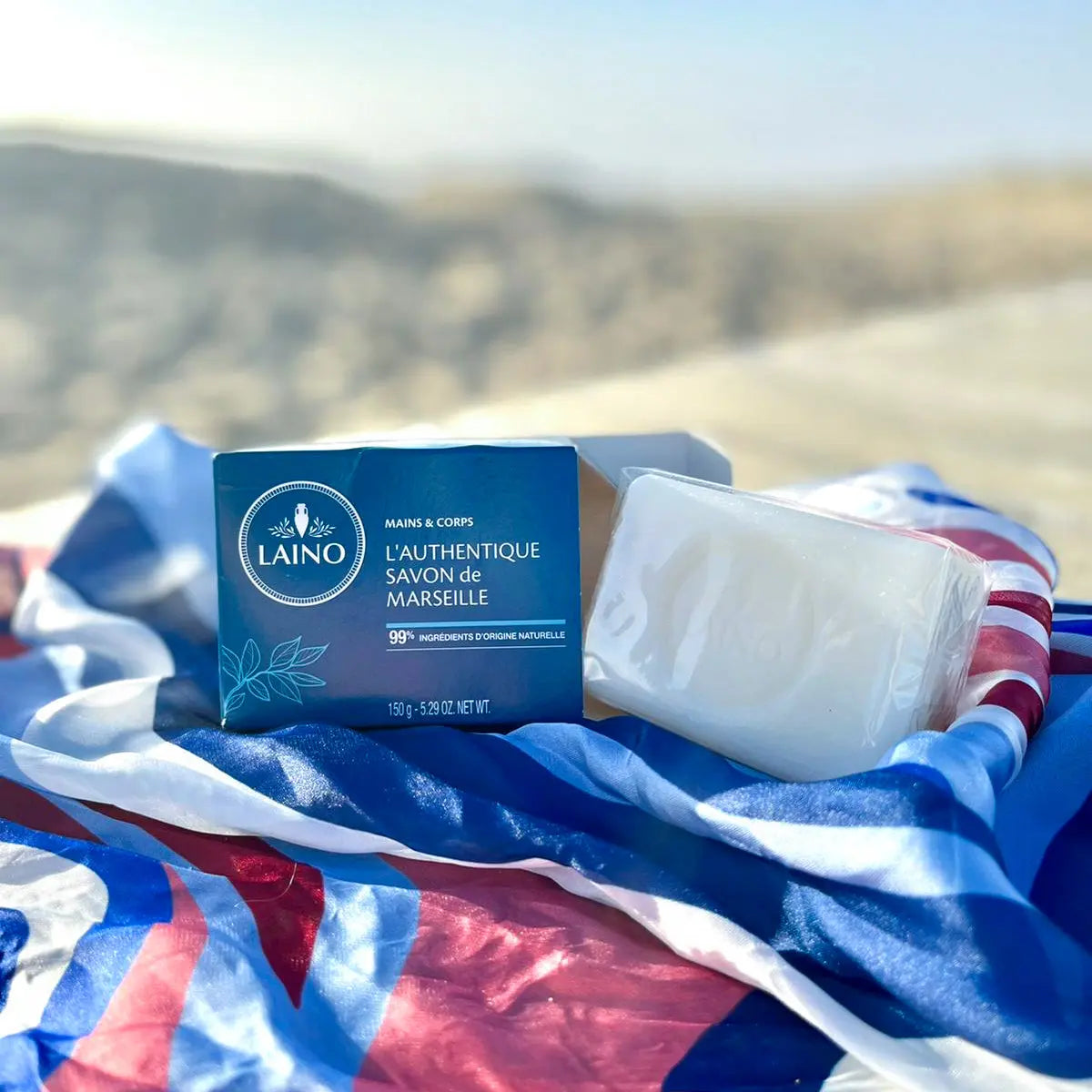 The authentic Marseille soap 150 g - Laino - My Podologie
