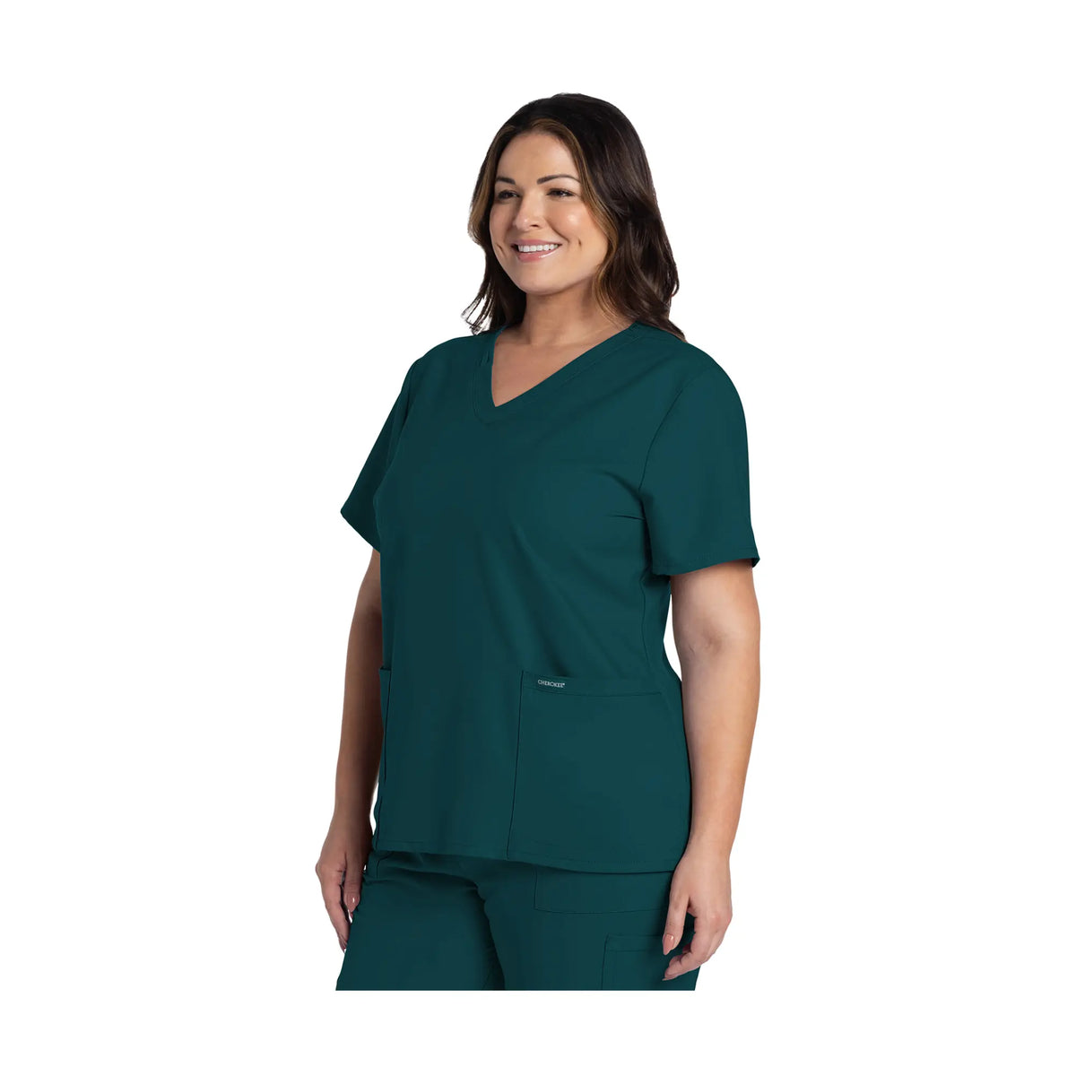 Lacanau - Medical tunic - V-neck - Short sleeves - Women - Cherokee Cherokee Authentic Workwear 