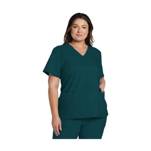 Lacanau - Medical tunic - V-neck - Short sleeves - Women - Cherokee Cherokee Authentic Workwear 