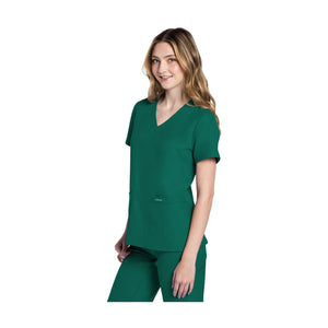 Lacanau - Medical tunic - V-neck - Short sleeves - Women - Cherokee Cherokee Authentic Workwear 