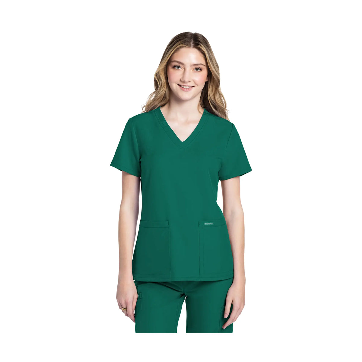 Lacanau - Medical tunic - V-neck - Short sleeves - Women - Cherokee Cherokee Authentic Workwear 