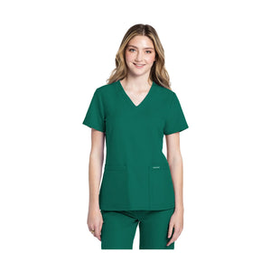 Lacanau - Medical tunic - V-neck - Short sleeves - Women - Cherokee Cherokee Authentic Workwear 