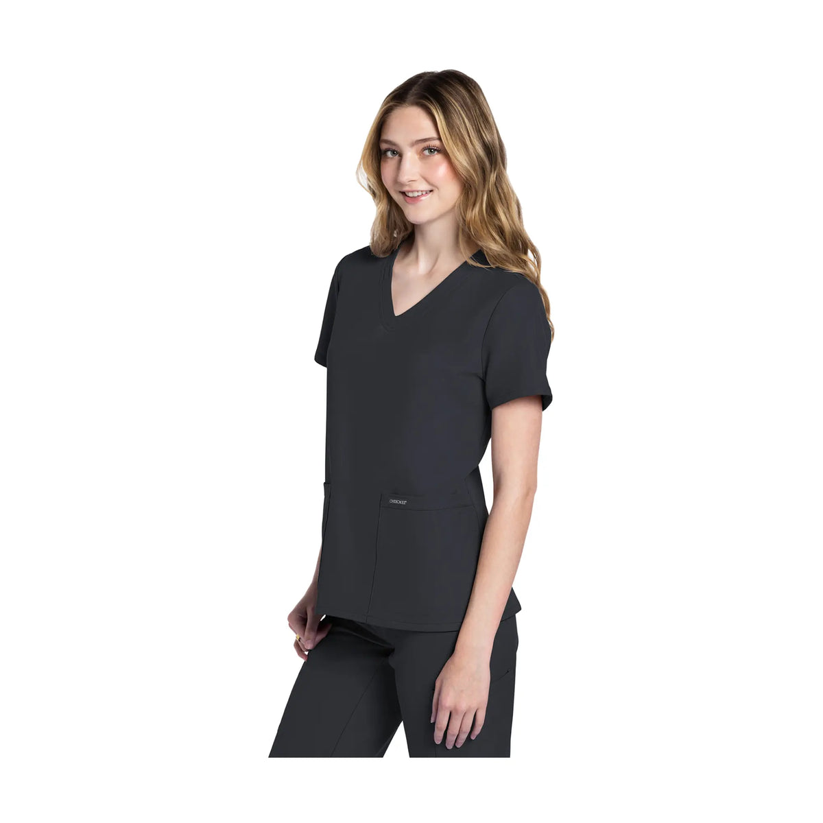 Lacanau - Medical tunic - V-neck - Short sleeves - Women - Cherokee Cherokee Authentic Workwear 