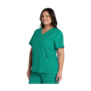Lacanau - Medical tunic - V-neck - Short sleeves - Women - Cherokee Cherokee Authentic Workwear 