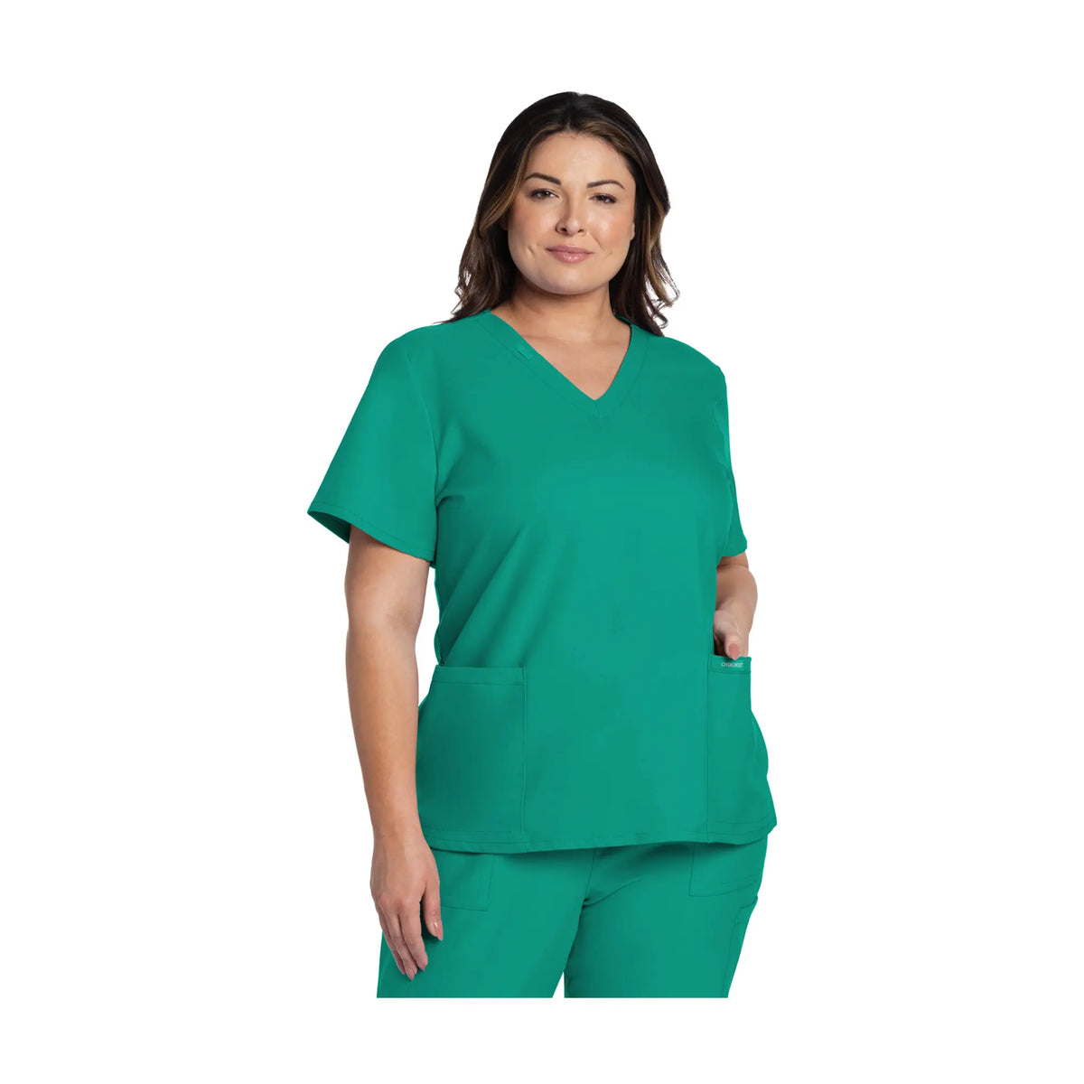 Lacanau - Medical tunic - V-neck - Short sleeves - Women - Cherokee Cherokee Authentic Workwear 