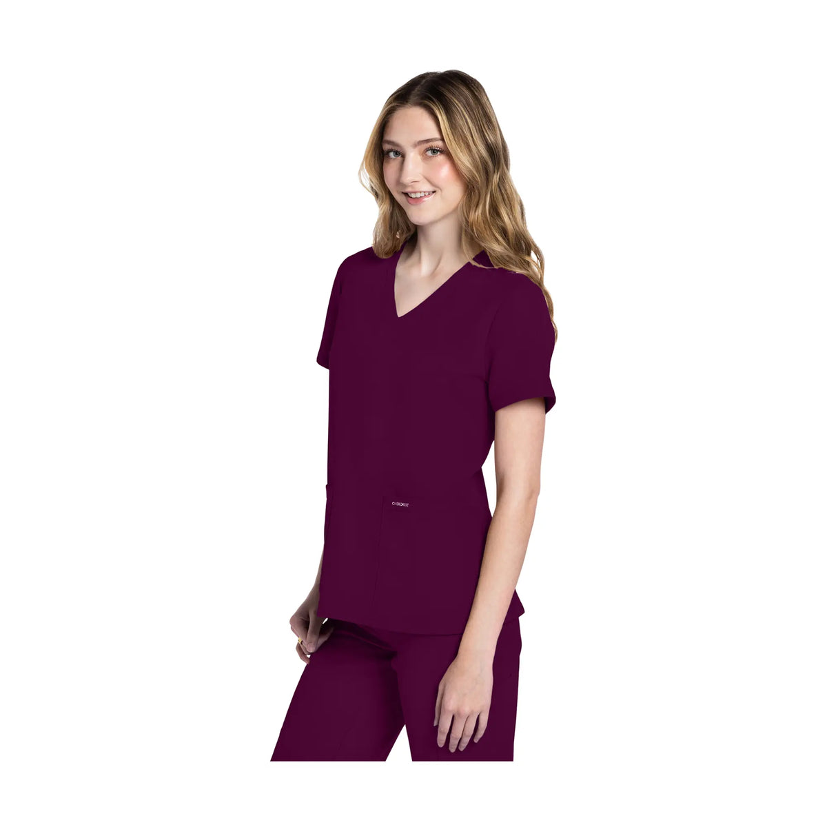 Lacanau - Medical tunic - V-neck - Short sleeves - Women - Cherokee Cherokee Authentic Workwear 