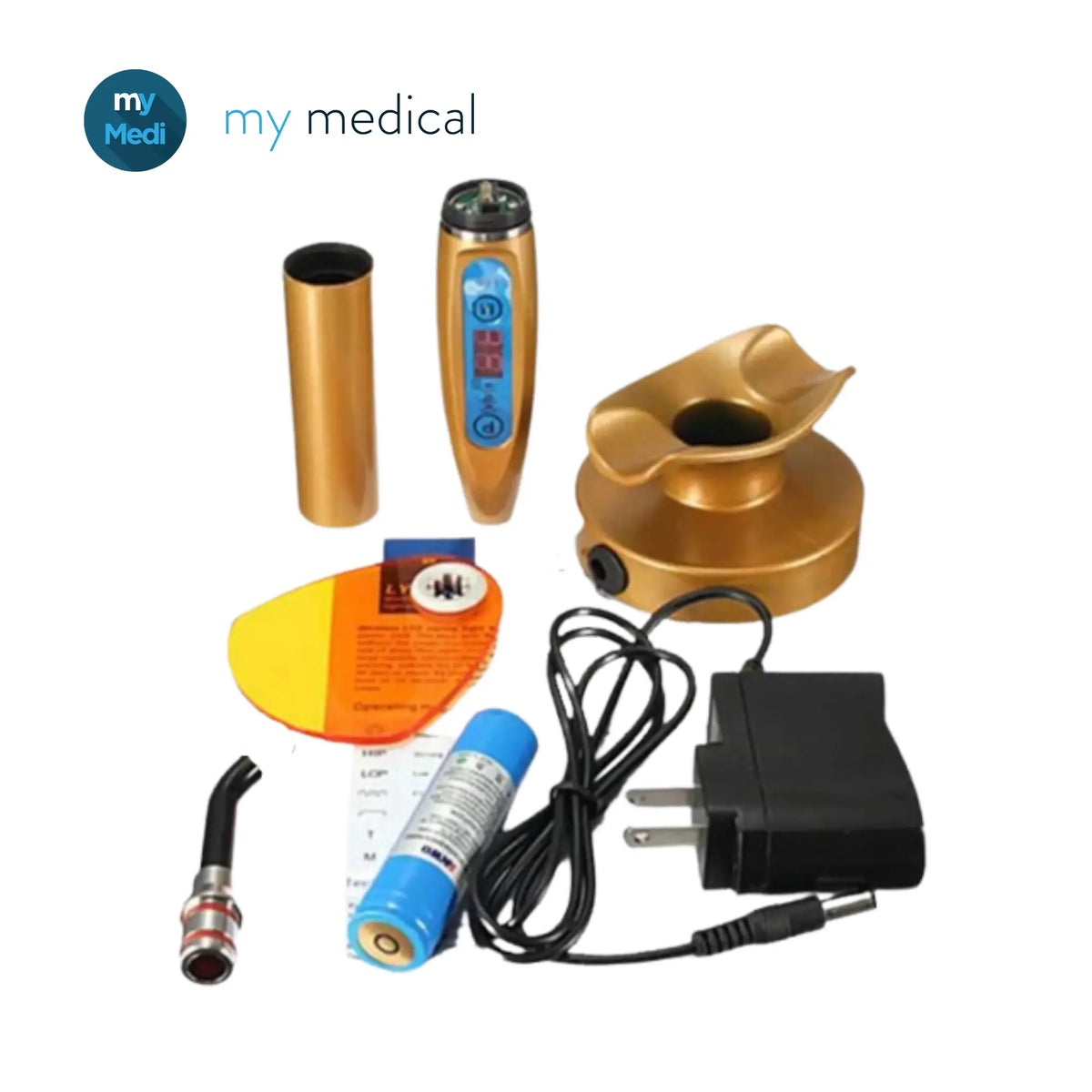 LED light curing lamp - Wireless - 1500 mW / cm² - 7 colors available My Medical 