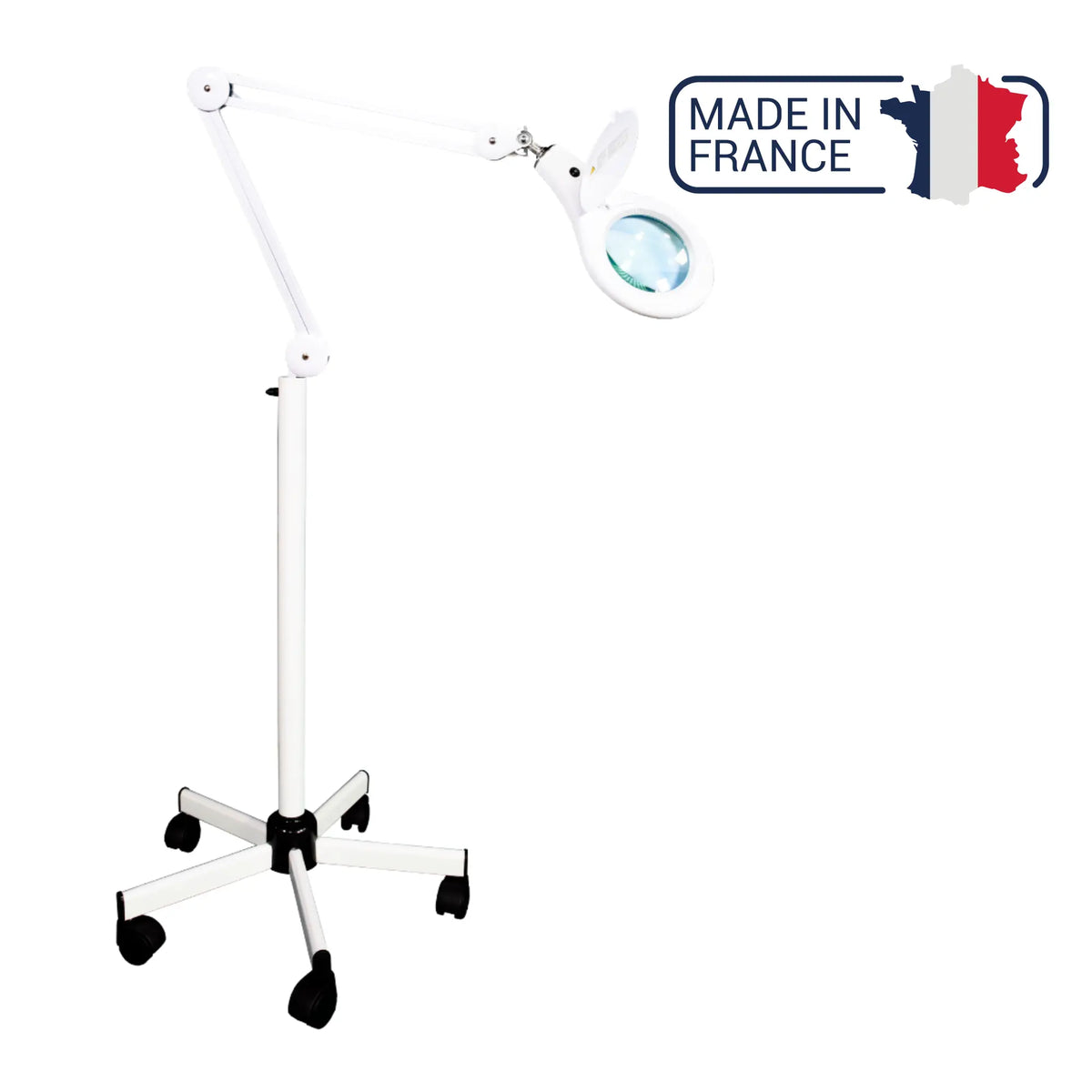 LID Vera LED 4W magnifying lamp on wheeled stand - My Podologie