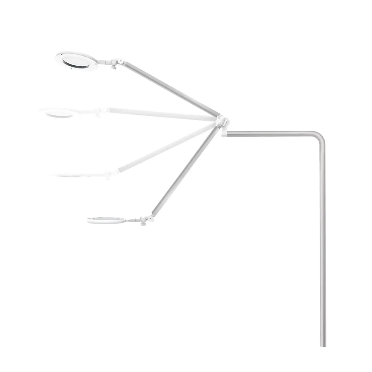 Integrated magnifying lamp - Circle XL Professional - Anti-friction joint - Ruck Ruck 