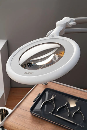 Integrated magnifying lamp - Circle XL Professional - Anti-friction joint - Ruck Ruck 