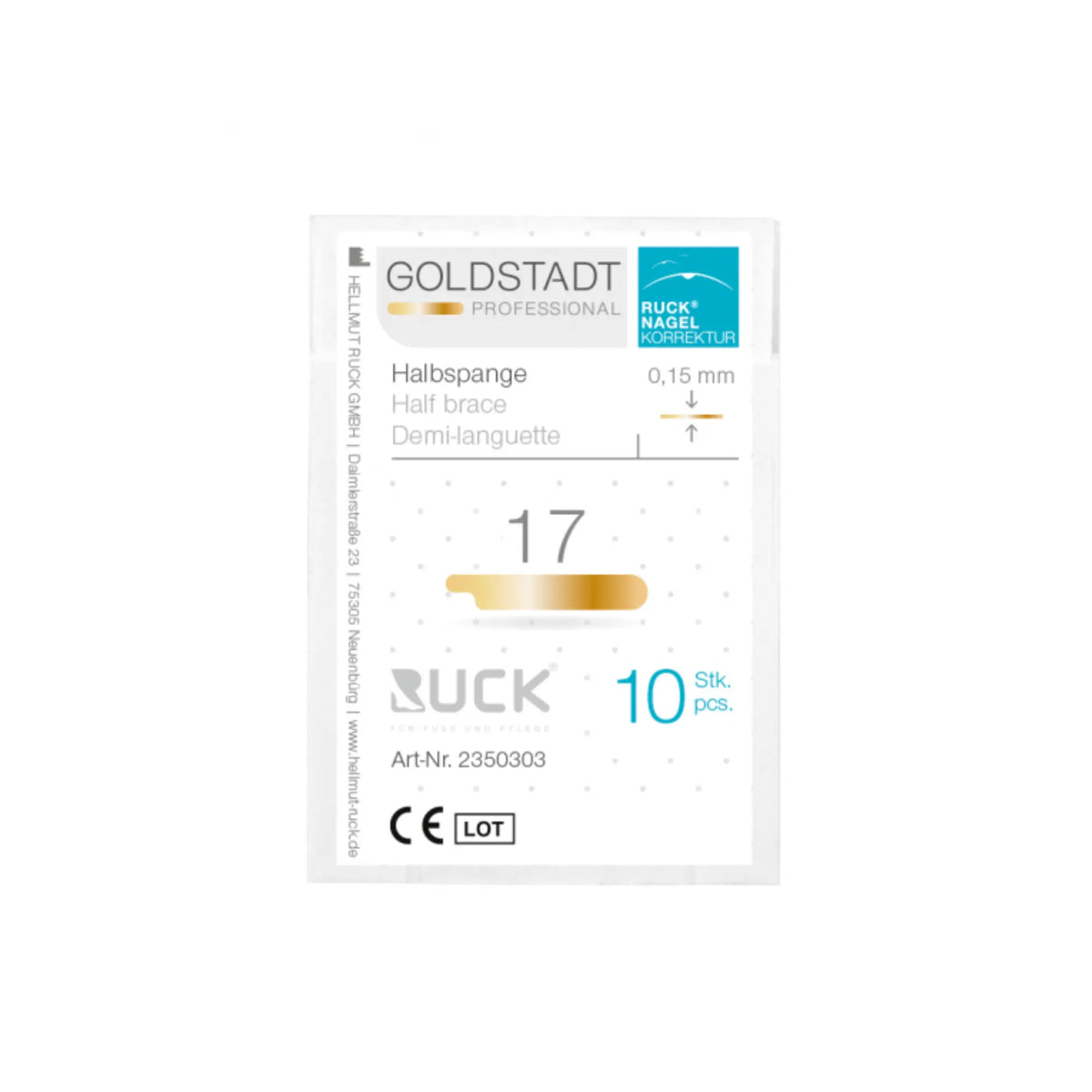 Goldstadt Tabs - Simple Hook Model - Pack of 10 - Ruck - My Podologie