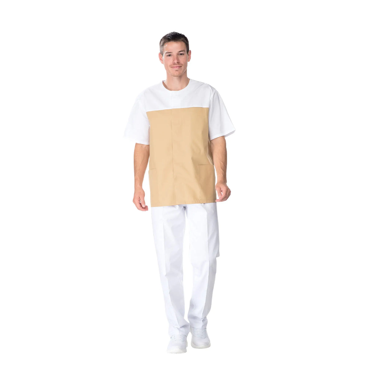 Laurent - Short Sleeve Tunic - Men - 75 cm My Blouse 