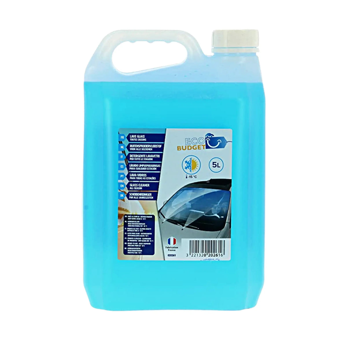 All Season Windshield Washer 5L - Eco Budget