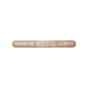 Renatur glass nail file short - 9 cm - Round or pointed - Ruck Ruck 
