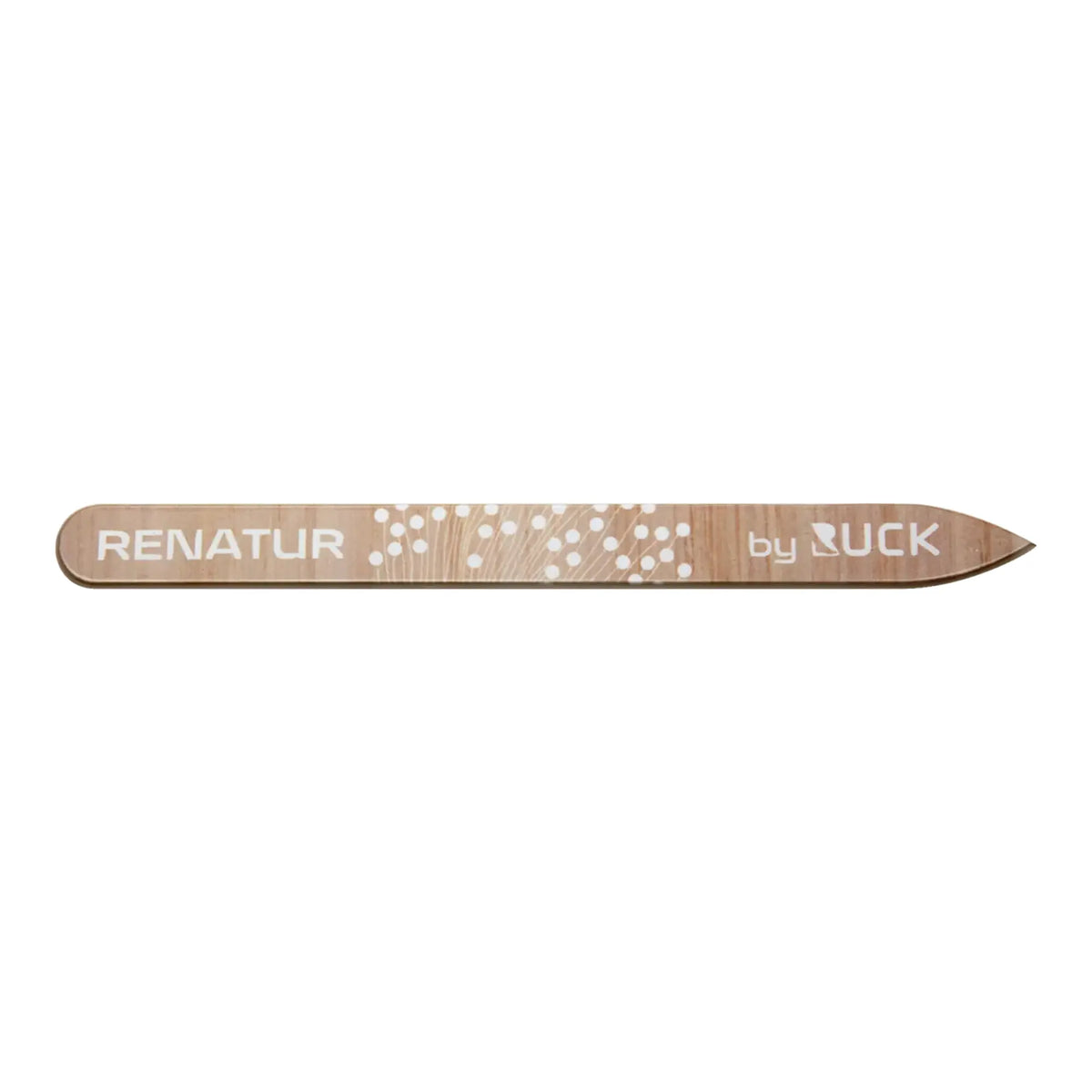 Renatur Glass Nail File Long - 13.5 cm - Round or Pointed - Ruck Ruck 