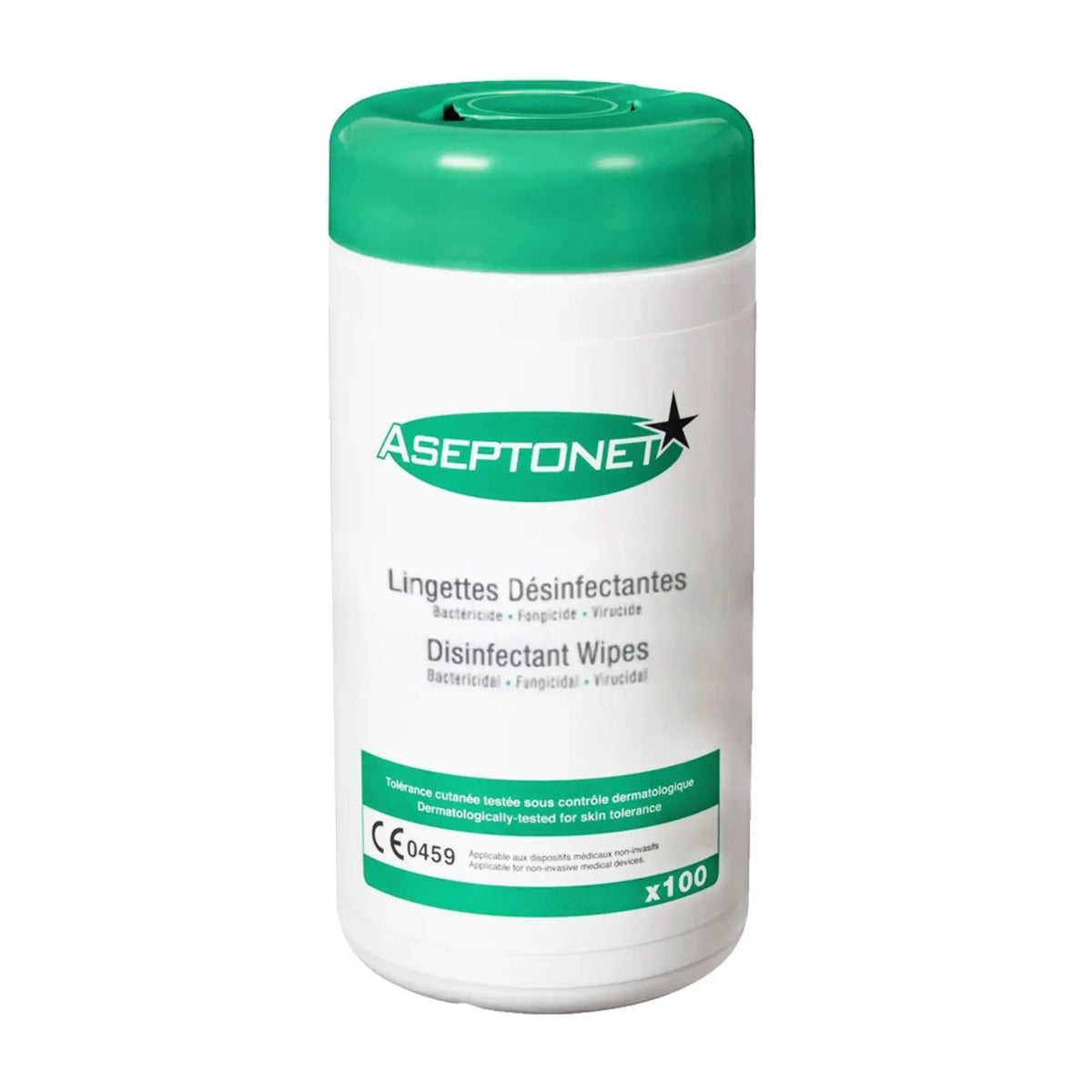 Disinfectant wipes - Box of 100 - Aseptonet - My Podologie
