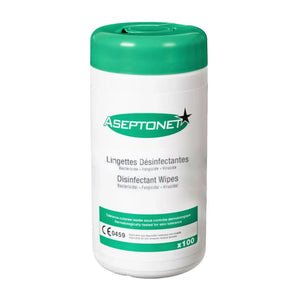 Disinfectant wipes - Box of 100 - Aseptonet - My Podologie
