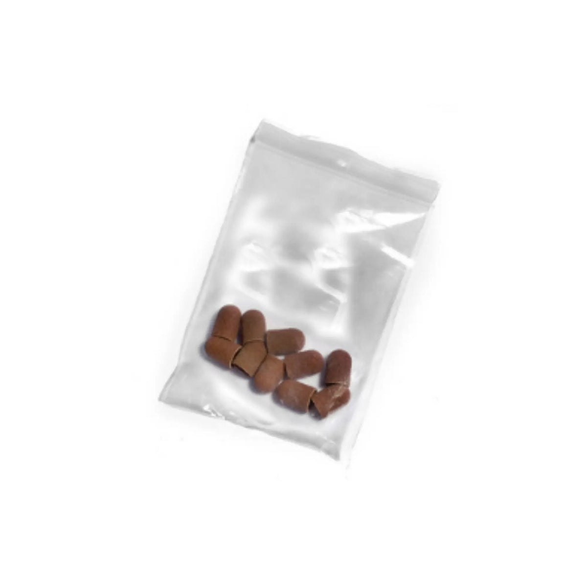 Set of 10 80 grain emery sleeves - 2 diameters - Laboratoires Cinier B Laboratoires Cinier B 10/15 mm