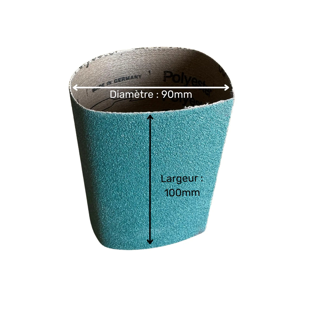 Set of 2 abrasive sleeves for rollers - For My Podologie drum