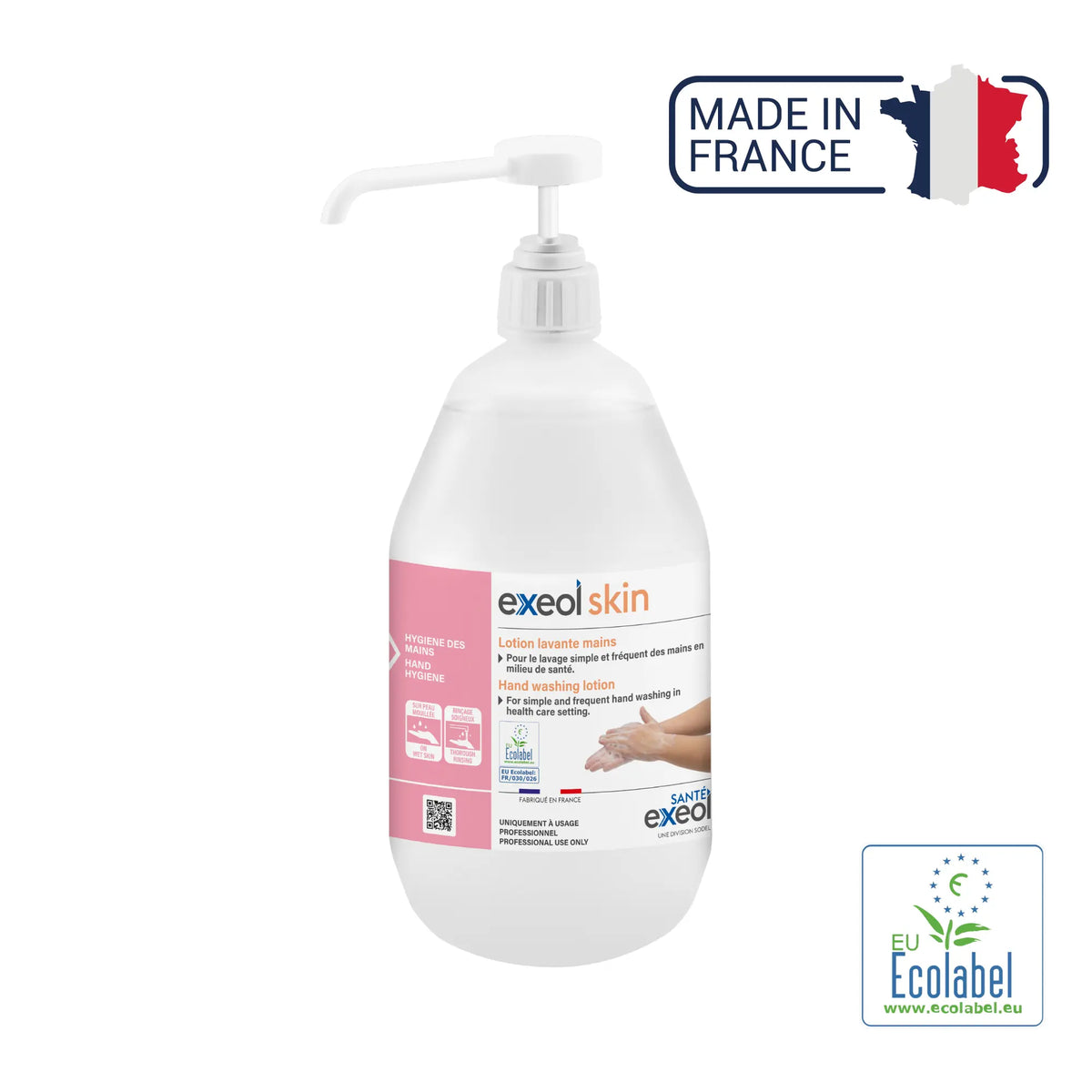 Hand and body cleansing lotion - Exeol skin - Sodel