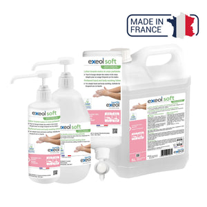 Hand and body washing lotion with Matcha Tea fragrance - Exeol Soft - Sodel Exeol 